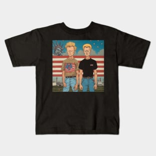 beavis and butthead - Design 3 Kids T-Shirt